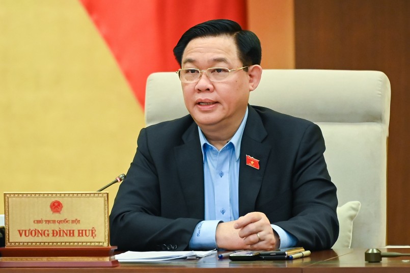 Chủ tịch Quốc hội Vương Đình Huệ điều hành phiên họp Chủ tịch Quốc hội Vương Đình Huệ điều hành phiên họp