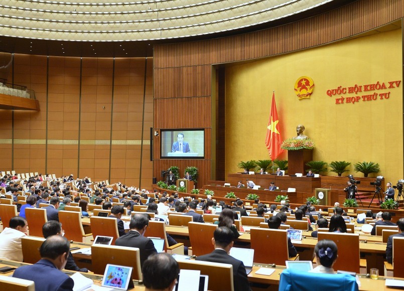 Quang cảnh Phiên họp