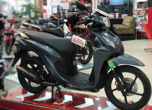 Honda Vision xứng dang là “ông hoàng doanh số” tại thị trường xe máy Việt Nam