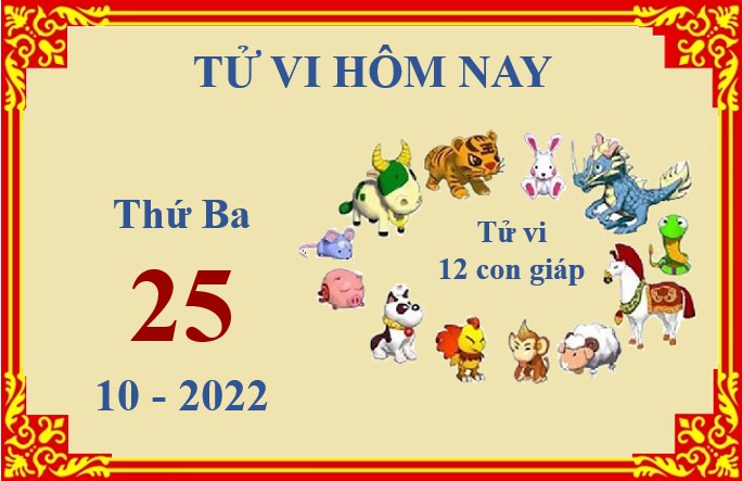 Xem chi tiết tử vi hôm nay Thứ Ba ngày 25/10/2022: Dần công việc suôn sẻ, Tỵ gặp nhiều rắc rối