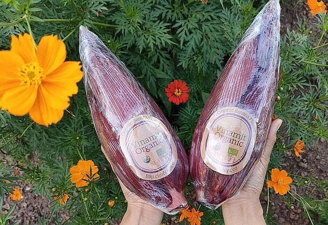 Một trong số nhiều sản phẩm nông nghiệp hữu cơ của Vinamit Organic. Ảnh: Vinamit.