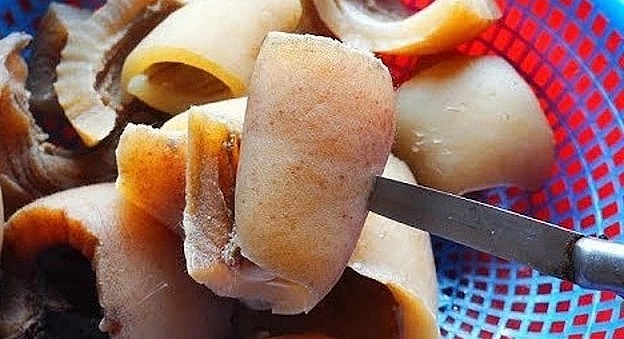 Với người dân địa phương đây là một đặc sản có mùi vị đặc trưng.