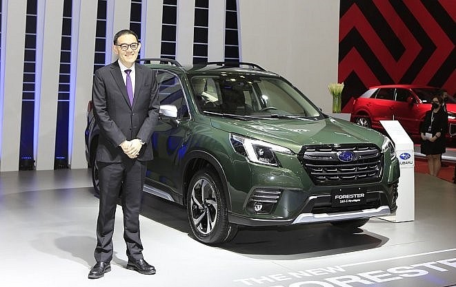 Subaru Forester nằm cùng phân khúc với Honda CR-V, Hyundai Tucson, Mazda CX-5, Nissan X-Trail.