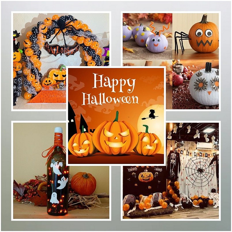 Những ý tưởng trang trí halloween rùng rợn năm 2022