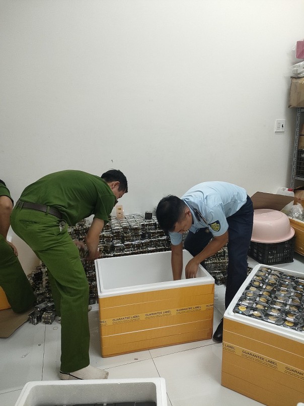 Số lượng mỹ phẩm có dấu hiệu vi phạm 