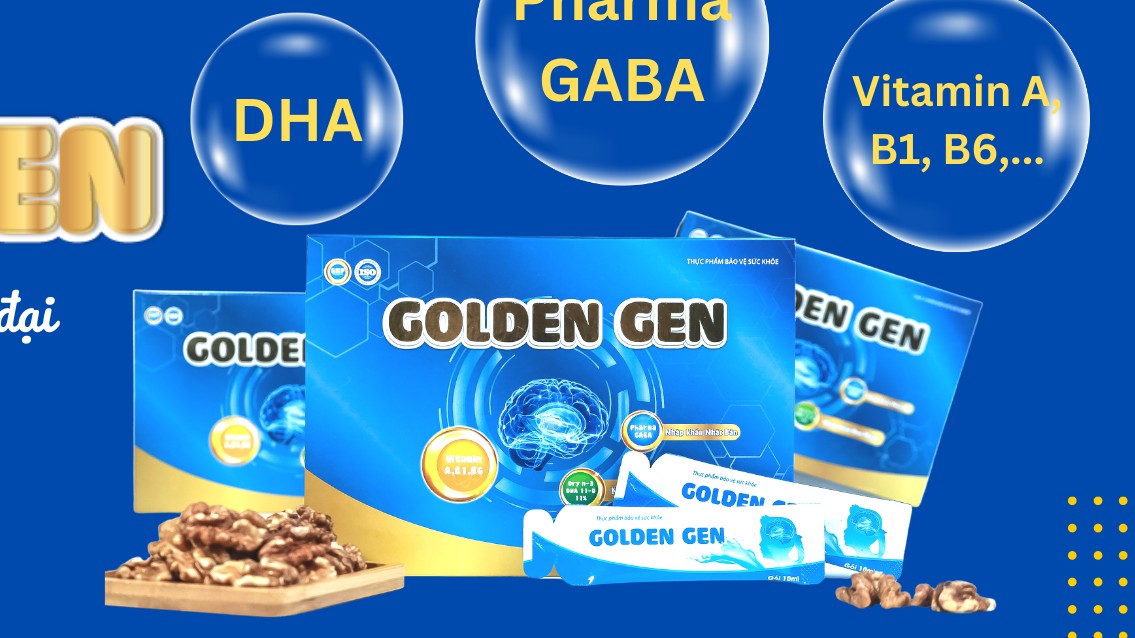 Cẩn thận khi dùng TPBVSK GOLDEN GEN hỗ trợ trí não trẻ em
