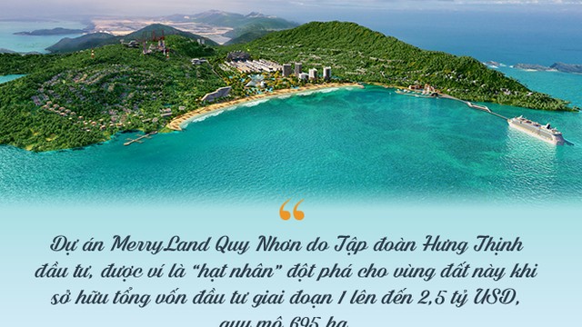 Dự án siêu điểm đến và vị trí mới trên bản đồ du lịch cao cấp toàn cầu của Quy Nhơn