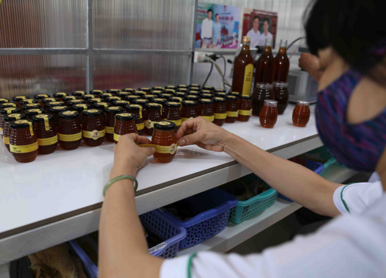 Ngành mật ong rất nhỏ nhưng sản phẩm đã xuất khẩu đi nhiều nước lớn trong đó có Mỹ, EU, Nhật Bản, Hàn Quốc…