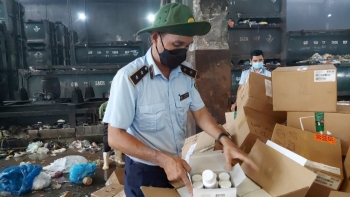TP. HCM: Tiêu hủy lượng lớn hàng hóa là mỹ phẩm và thuốc tây nhập lậu trị giá hơn 18 tỷ đồng