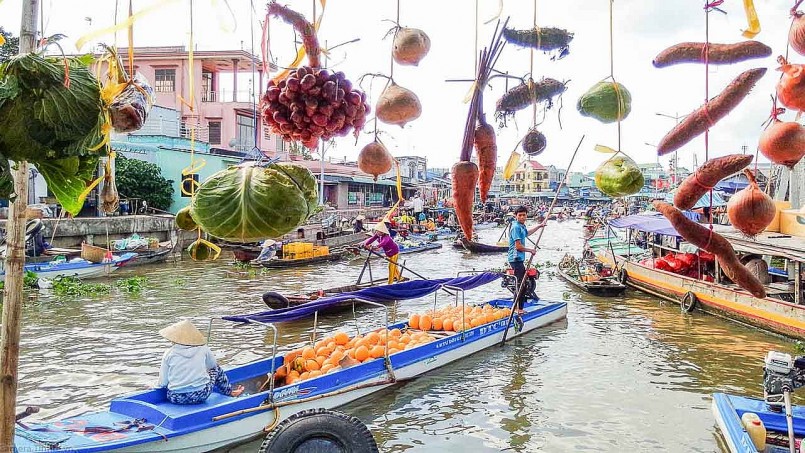 Về miền Tây trải nghiệm 7 chợ nổi hấp dẫn du khách Về miền Tây trải nghiệm 7 chợ nổi hấp dẫn du khách