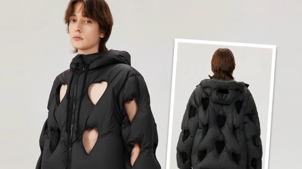 Áo phao khoét lỗ giá 200 USD bị trở thành trò cười cho công chúng