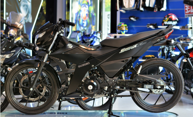Suzuki Satria F150 đối thủ cạnh tranh trực tiếp với Exciter 155 và Winner X