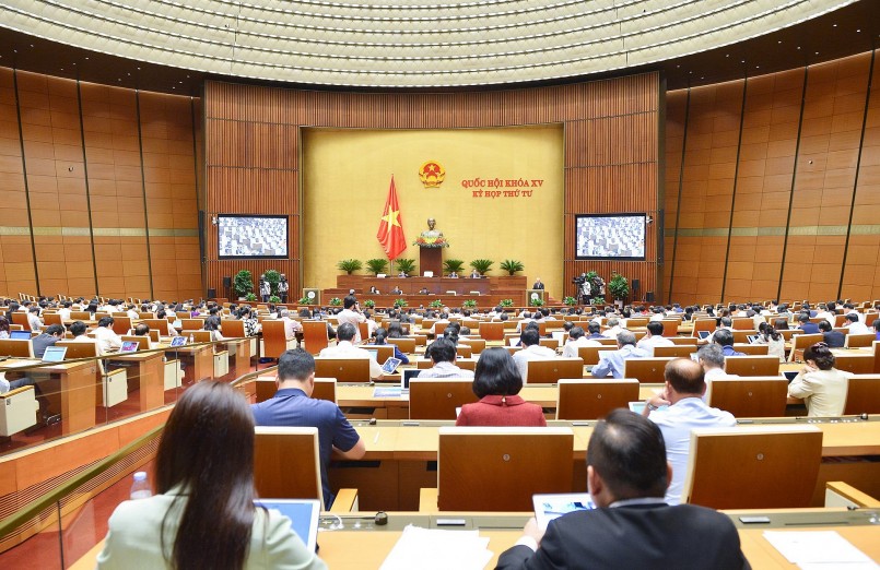 Quang cảnh Kỳ họp thứ 4, Quốc hội khoá XV