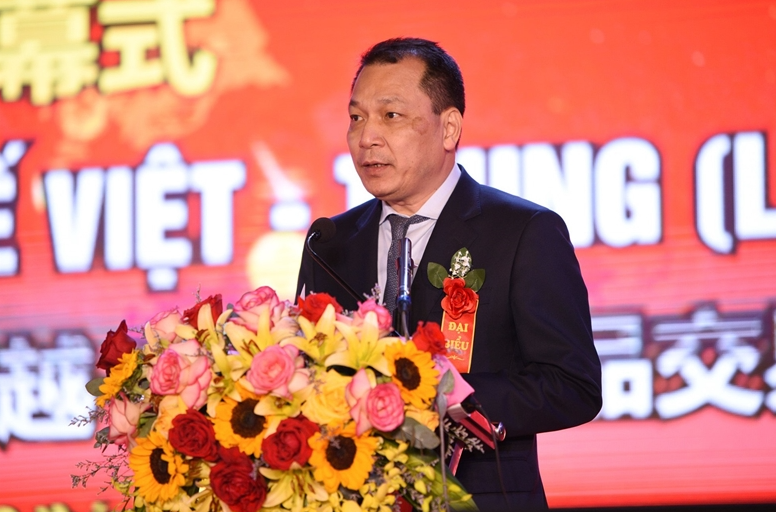 Thứ trưởng Bộ Công thương Đặng Hoàng An phát biểu tại lễ khai mạc.