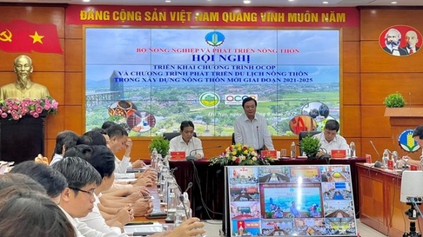 Hội nghị trực tuyến toàn quốc triển khai Chương trình Mục tiêu quốc gia xây dựng Nông thôn mới giai đoạn 2021 - 2025