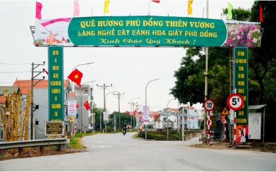 Đan Phượng là huyện đi đầu thành phố về xây dựng Nông thôn mới