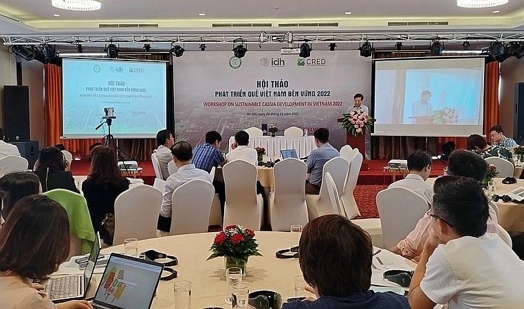 Hội thảo Phát triển quế Việt Nam bền vững ngày 4/11.