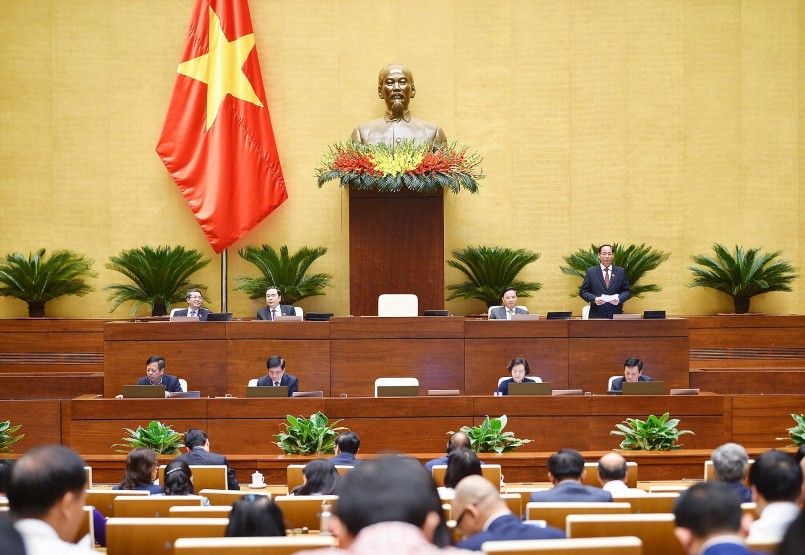 Thượng tướng Trần Quang Phương - Phó Chủ tịch Quốc hội điều hành Phiên họp Thượng tướng Trần Quang Phương - Phó Chủ tịch Quốc hội điều hành Phiên họp