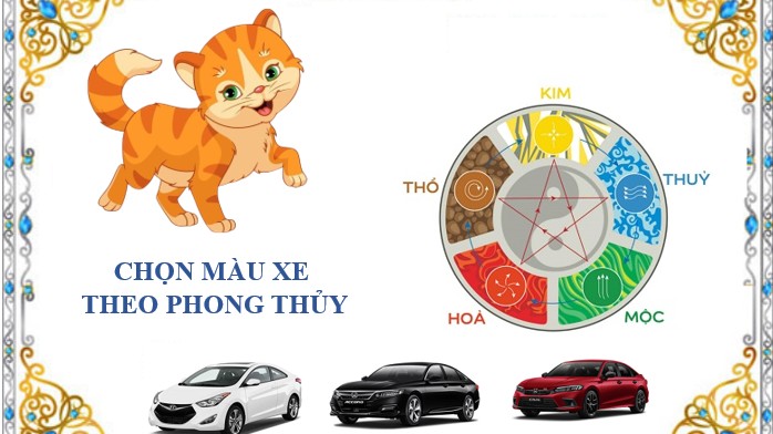 Tuổi Mão mua xe màu gì hợp bản mệnh?