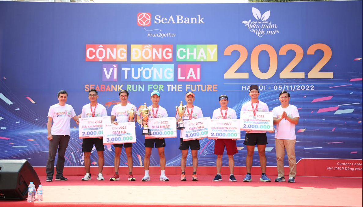 “SeABank Run for The Future - Cộng đồng chạy vì tương lai 2022” thu hút hơn 5.200 người tham gia