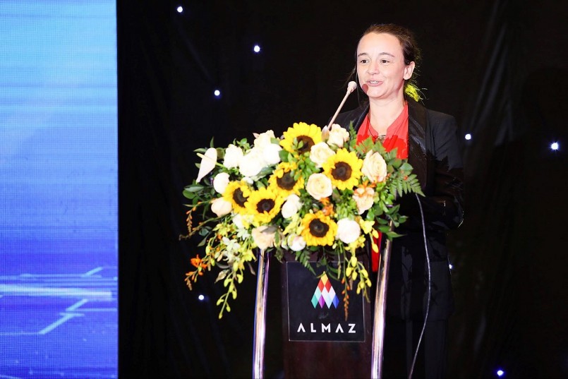 Bà Sophie Maysonnave – Tham tán Hợp tác và Hoạt động Văn hóa, Đại sứ quán Pháp tại Việt Nam.