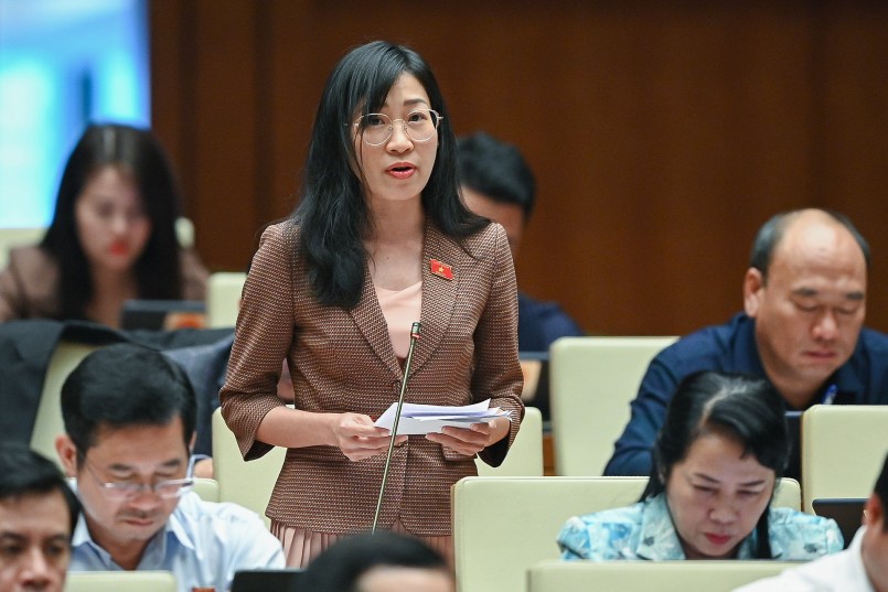 Đại biểu Hoàng Thị Thanh Thúy - Đoàn ĐBQH tỉnh Tây Ninh