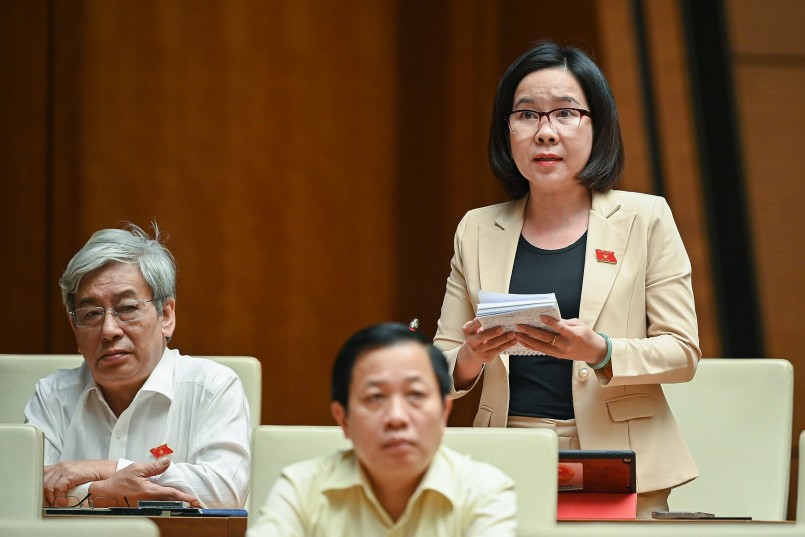 Đại biểu Hà Hồng Hạnh - Đoàn ĐBQH tỉnh Khánh Hòa