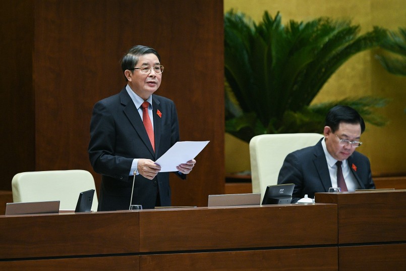 Phó Chủ tịch Quốc hội Nguyễn Đức Hải phát biểu kết luận phiên thảo luận