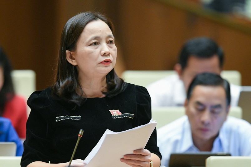 Đại biểu Cầm Thị Mẫn - Đoàn ĐBQH tỉnh Thanh Hóa