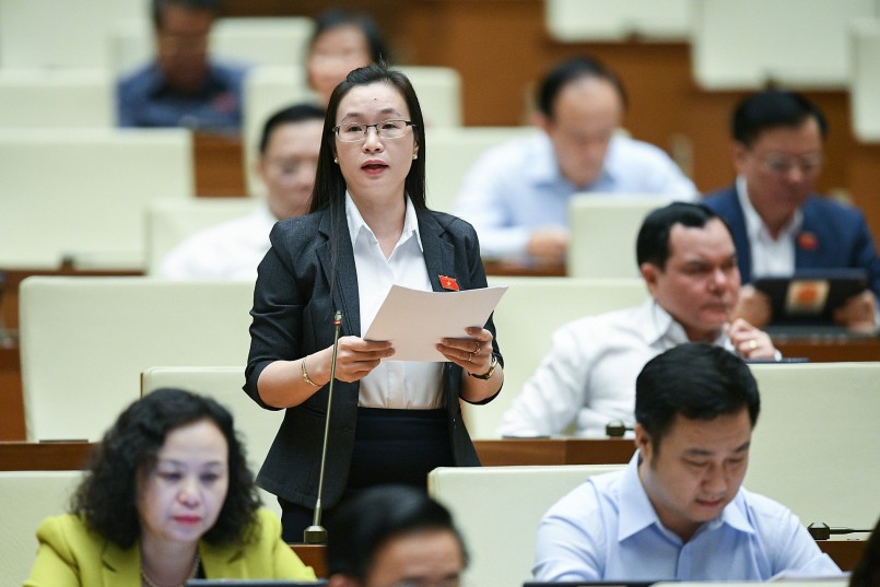 đại biểu Trần Thị Thu Hằng - Đoàn ĐBQH tỉnh Đắk Nông 