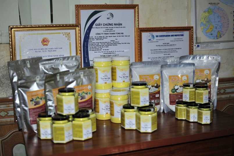 Sản phẩm của anh Tùng được chứng nhận Nông nghiệp Hữu cơ Sản phẩm của anh Tùng được chứng nhận Nông nghiệp Hữu cơ