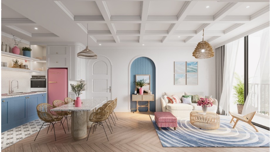 Đã mắt với thiết kế căn hộ “nhỏ mà có võ” tại Imperia Smart City