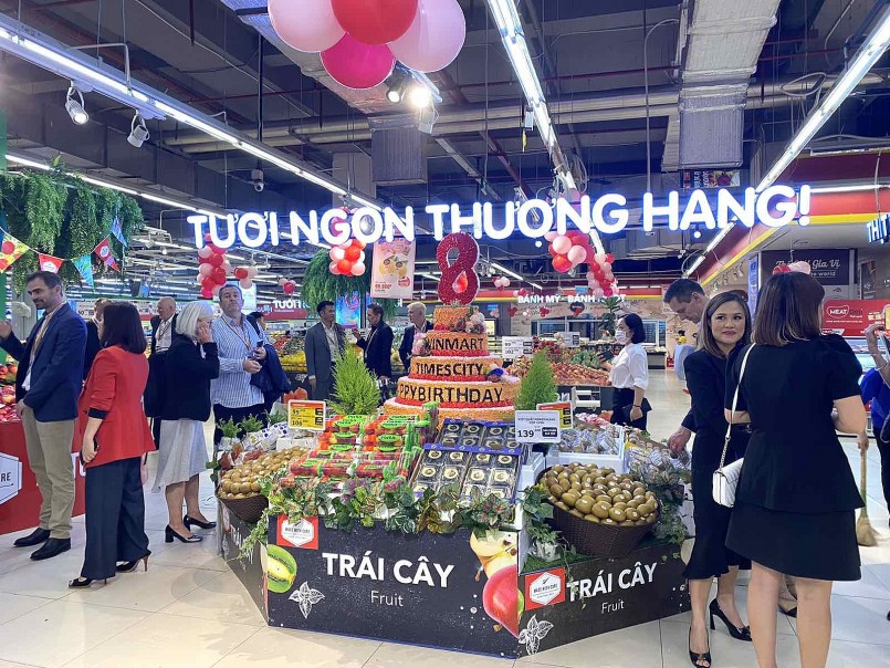 Các sản phẩm đặc trưng của New Zealand được bày bán tại siêu thị WinMart Times City Các sản phẩm đặc trưng của New Zealand được bày bán tại siêu thị WinMart Times City