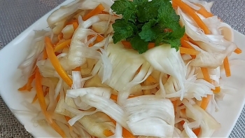 Cách làm mít non muối chua lạ mà ngon