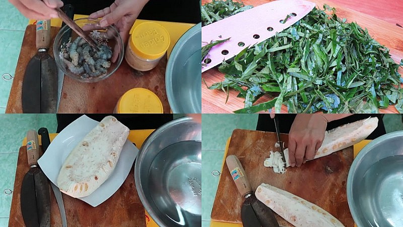 Sơ chế nguyên liệu