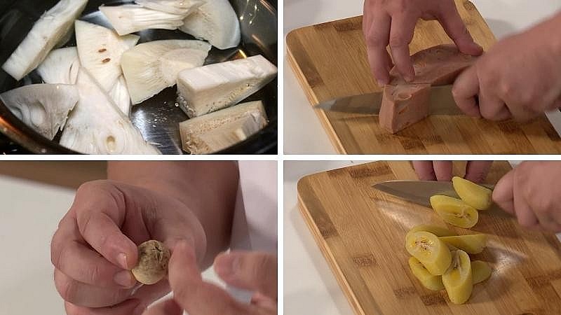 Sơ chế nguyên liệu