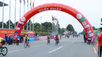 Chặng cuối giải xe đạp Truyền hình Bình Dương Cúp Number 1 quy tụ hàng trăm tay đua xuất sắc