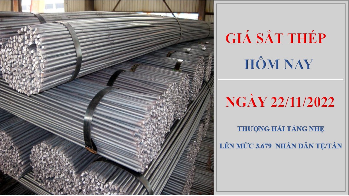 Giá sắt thép hôm nay 22/11/2022: Đảo chiều tăng trên Sàn Thượng Hải