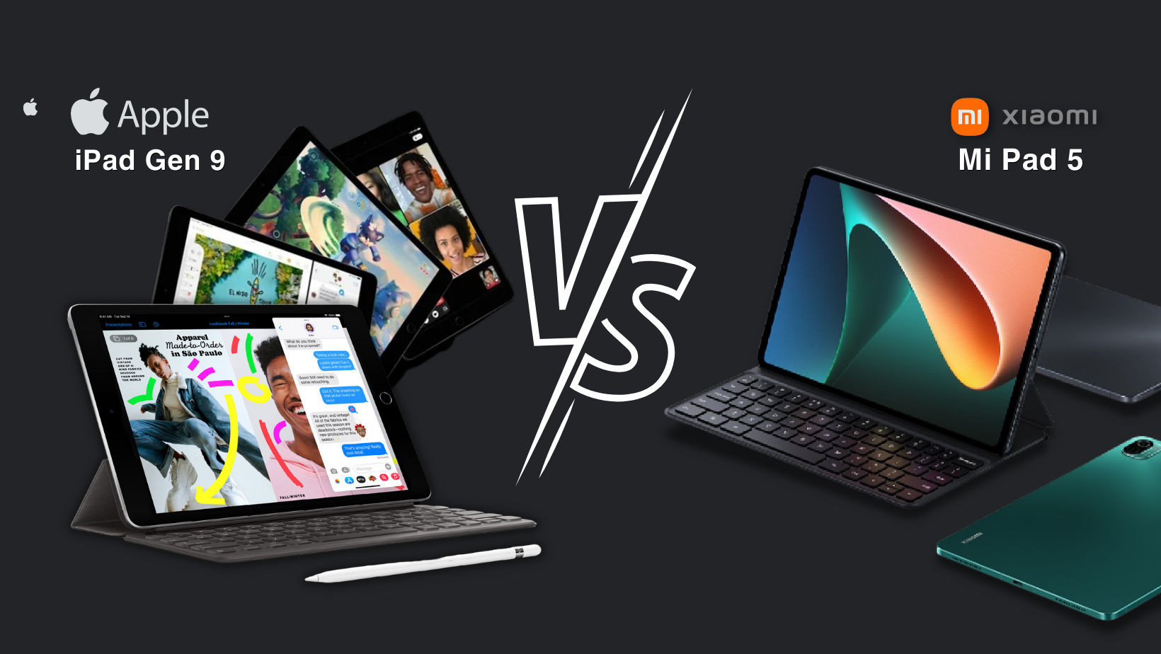 So sánh iPad Gen 9 vs Xiaomi Pad 5: Liệu Xiaomi có đủ sức "ăn đứt" Apple?