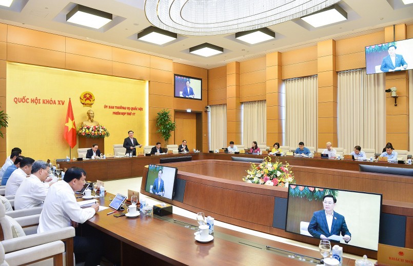 Toàn cảnh Phiên họp thứ 17 của Ủy ban Thường vụ Quốc hội 