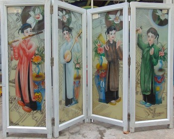 Tác phẩm "Bộ tranh Tố Nữ điêu khắc kính"