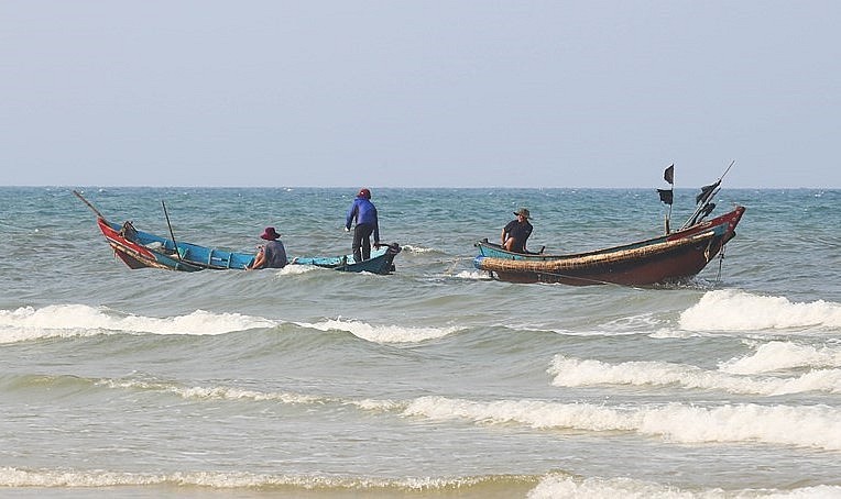 Nụ cười mùa ruốc biển, ra biển hụp lặn kiếm tiền triệu mỗi ngày