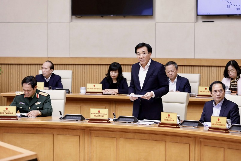 Bộ trưởng, Chủ nhiệm VPCP Trần Văn Sơn. Ảnh: VGP