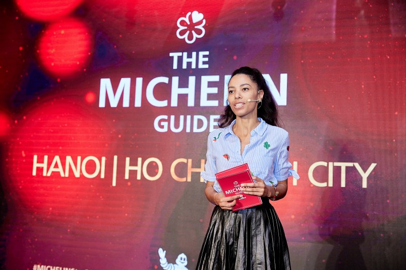 Bà Elisabeth Boucher-Ansel Giám đốc Truyền thông Michelin Experiences