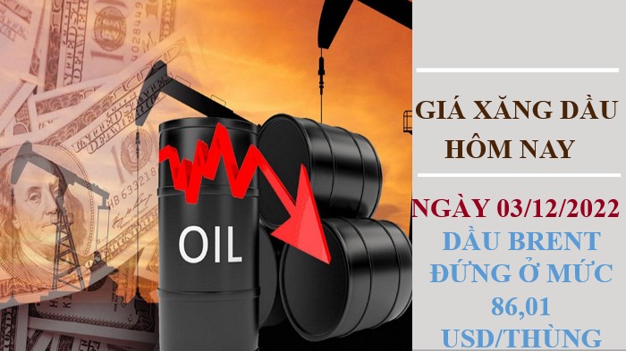 Giá xăng dầu hôm nay 3/12/2022: Giá dầu thô bất ngờ quay đầu giảm mạnh