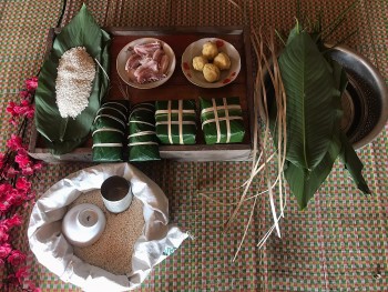 Kỳ lạ thứ hạt toả hương quyến rũ, đem gói với đậu xanh cùng thịt lợn đen thì không đặc sản nào sánh được