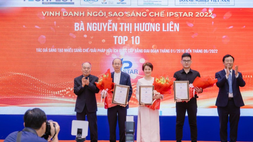Sao Thái Dương Vinh dự nhận 2 giải thưởng Ngôi sao sáng chế 2022