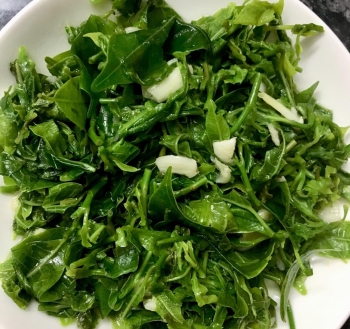 Thuần hóa cây dại trong rừng từ đặc sản xứ Mường thành món xào quốc dân