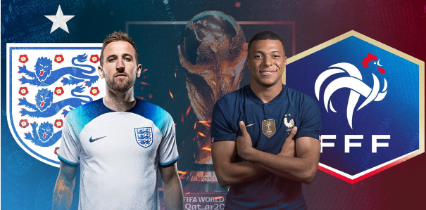 Anh vs Pháp 02h00 ngày 11/12/2022, vòng tứ kết World Cup 2022
