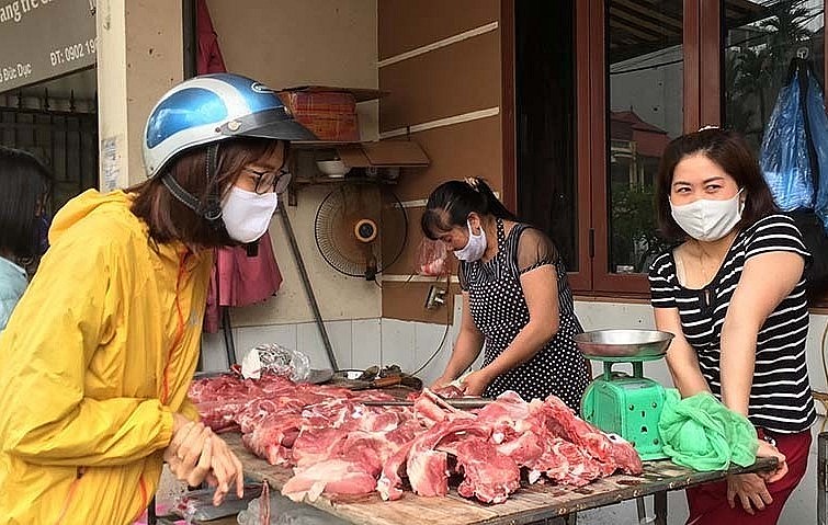 Giá heo hơi hiện nay phụ thuộc vào diễn biến thị trường heo hơi trong nước.